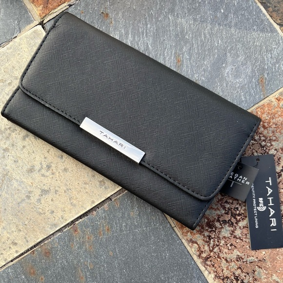 NWT TAHARI THREE-FOLD WALLET CASE ORGANIZER - Picture 12 of 16